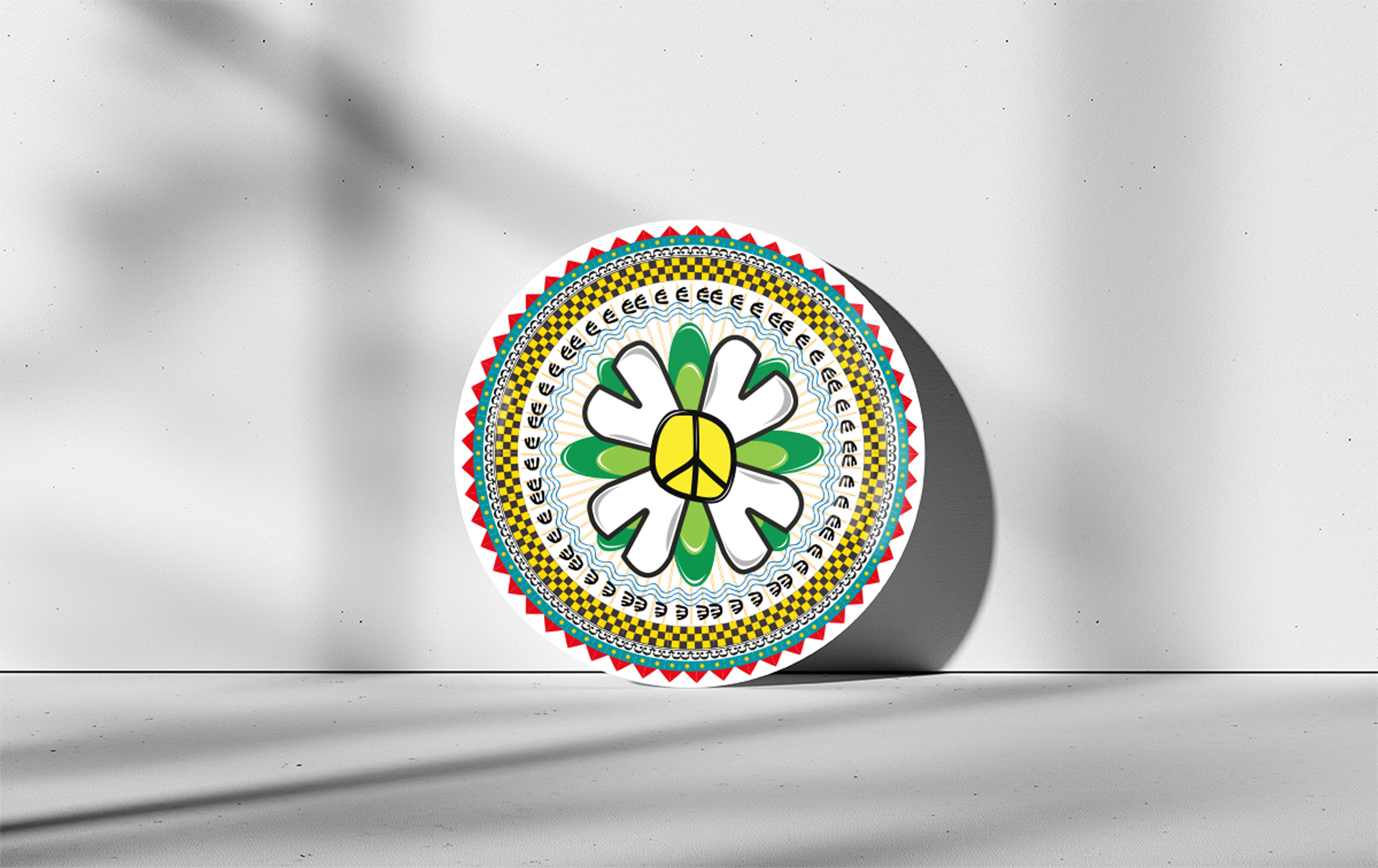 Peaceful Garden - Ornamental Plate - Imagen 4