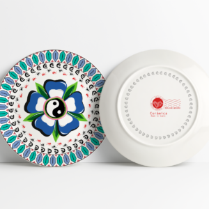 The Yin Yang Love - Ornamental Plate